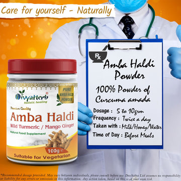 Amba Haldi (Curcuma Amada) Powder
