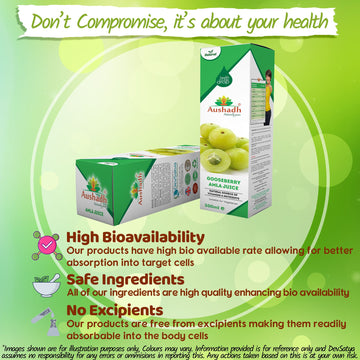 Amla Fruit (Gooseberry) Juice 500mL