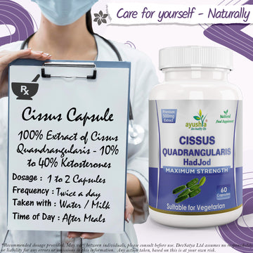 Cissus Quadrangularis (HadJod) Capsule