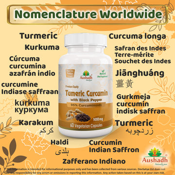 Curcumin (Turmeric) Capsule with Piperine