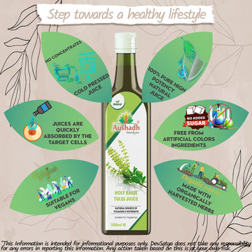 Holy Basil (Tulsi) Juice 500mL