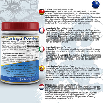 Aushadh Moringa Powder 100 gram - Daily Vitality Support