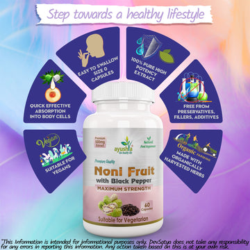 Noni with Black Pepper capsule