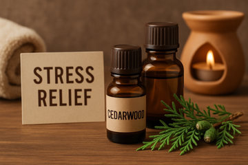 Essential Oils for Stress Relief: Cedarwood and Aromatherapy