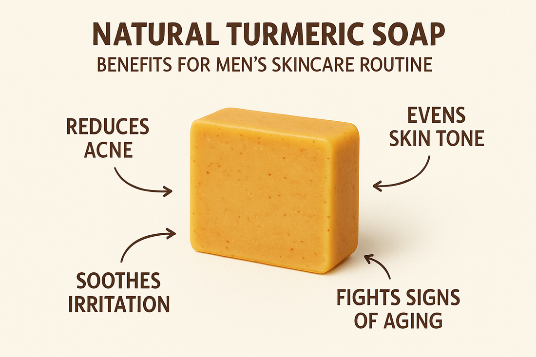 Natural Turmeric Soap Benefits for Men's Skincare Routine