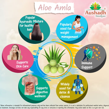 Aloevera Amla Juice Aloe Vera with Gooseberry Herb Benefit