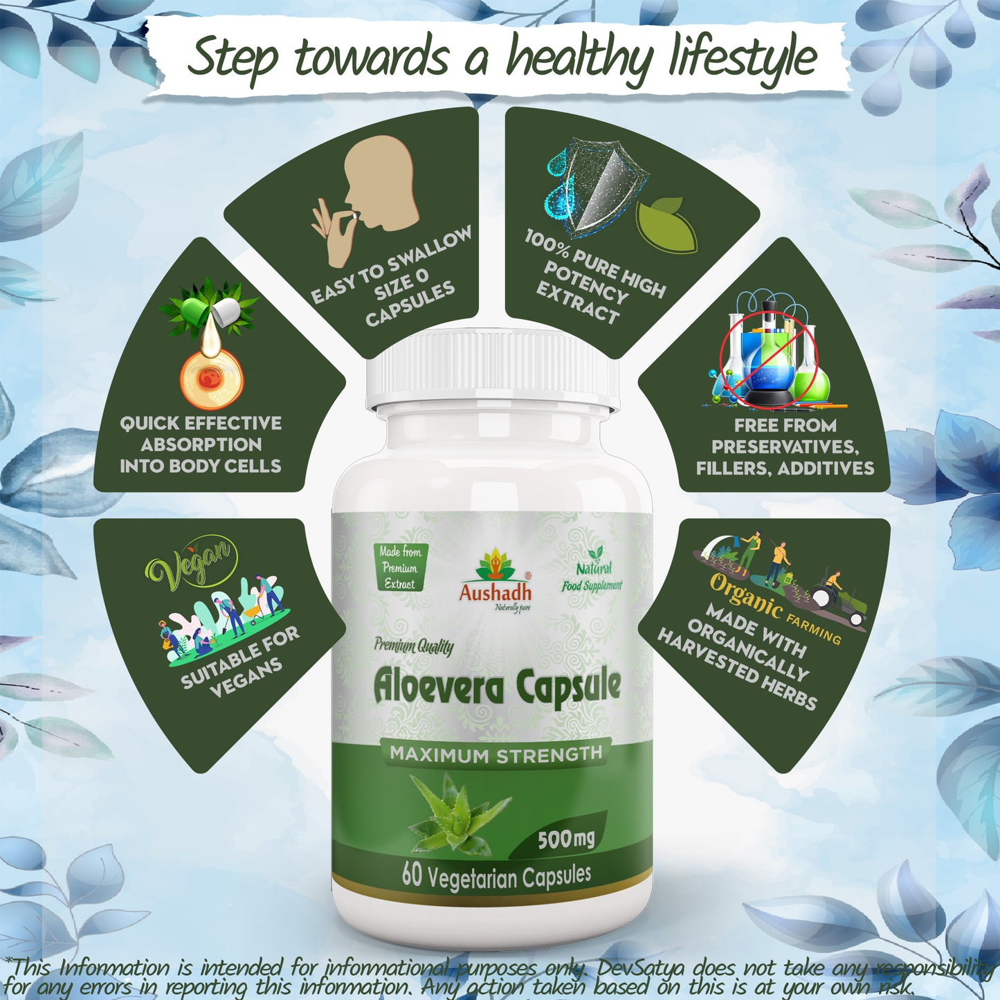 Aloe Vera CapsulePotency Organic