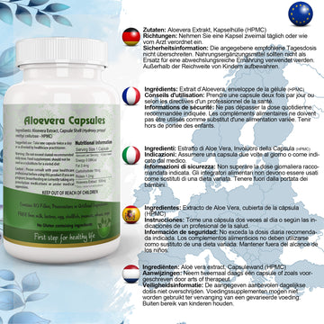 Aloe Vera Capsule EU Certified