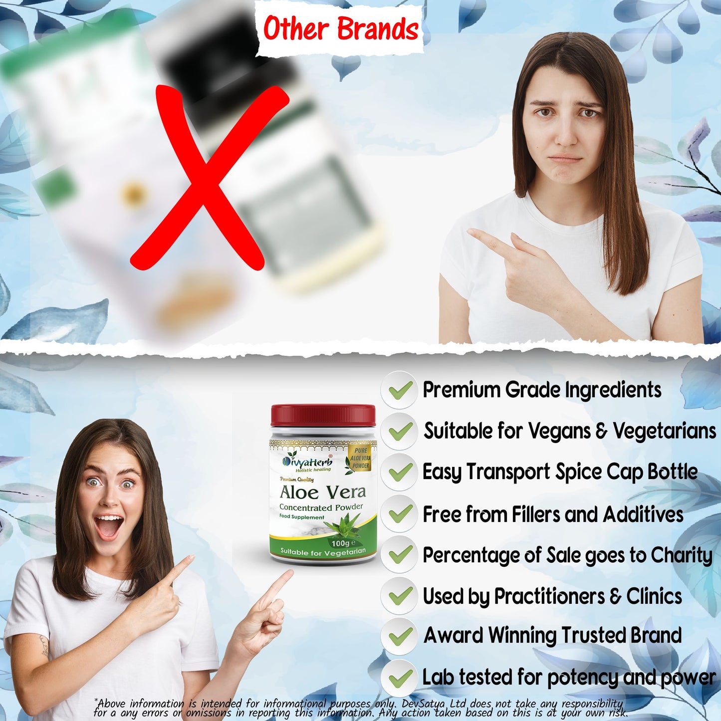 Aloe Vera Powder Product Compare