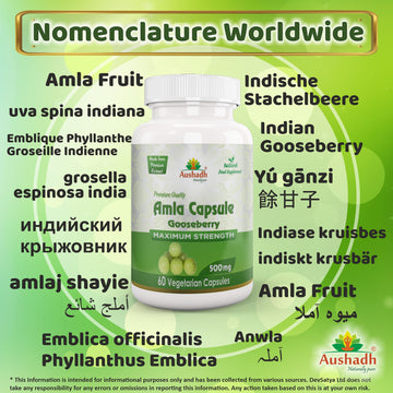 Capsule de fruit Amla (groseille)