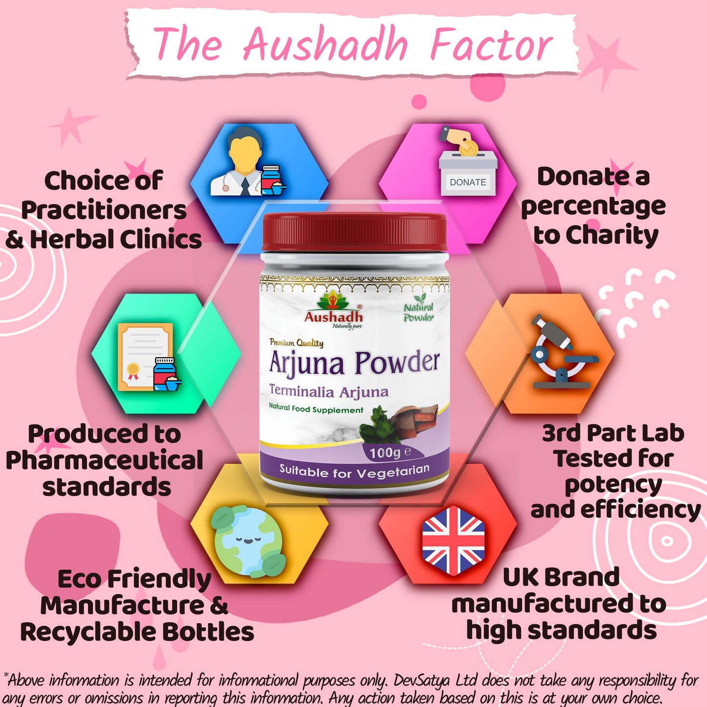 Arjuna Powder Why DevSatya Aushadh Ayushya DvyaHerb