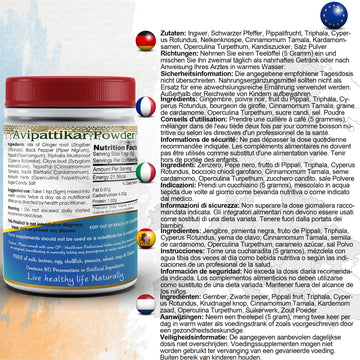 Avipattikar Powder EU Certified