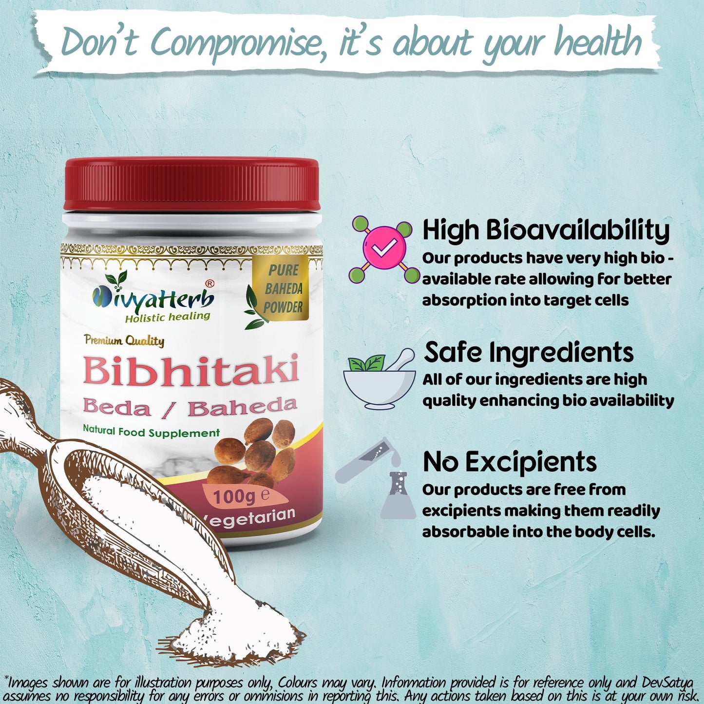 Bibhitaki Fruit Powder Bioavailability