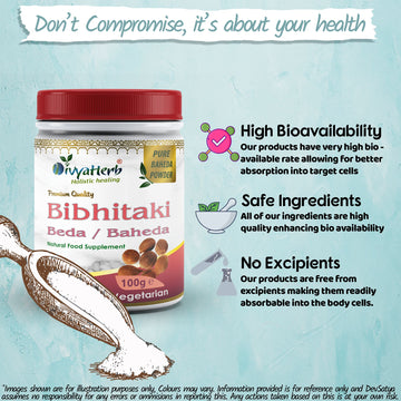 Bibhitaki Fruit Powder Bioavailability