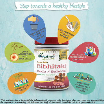 Bibhitaki Fruit Powder Potency Organic