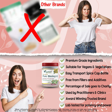 Poudre pure de Bhringraj