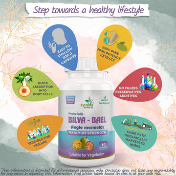 Bilva Bael Leaf Capsule Potency Organic