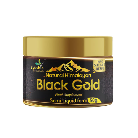 Black Gold Pure Himalayan Shilajit Resin Natural Source of Fulvic Acid