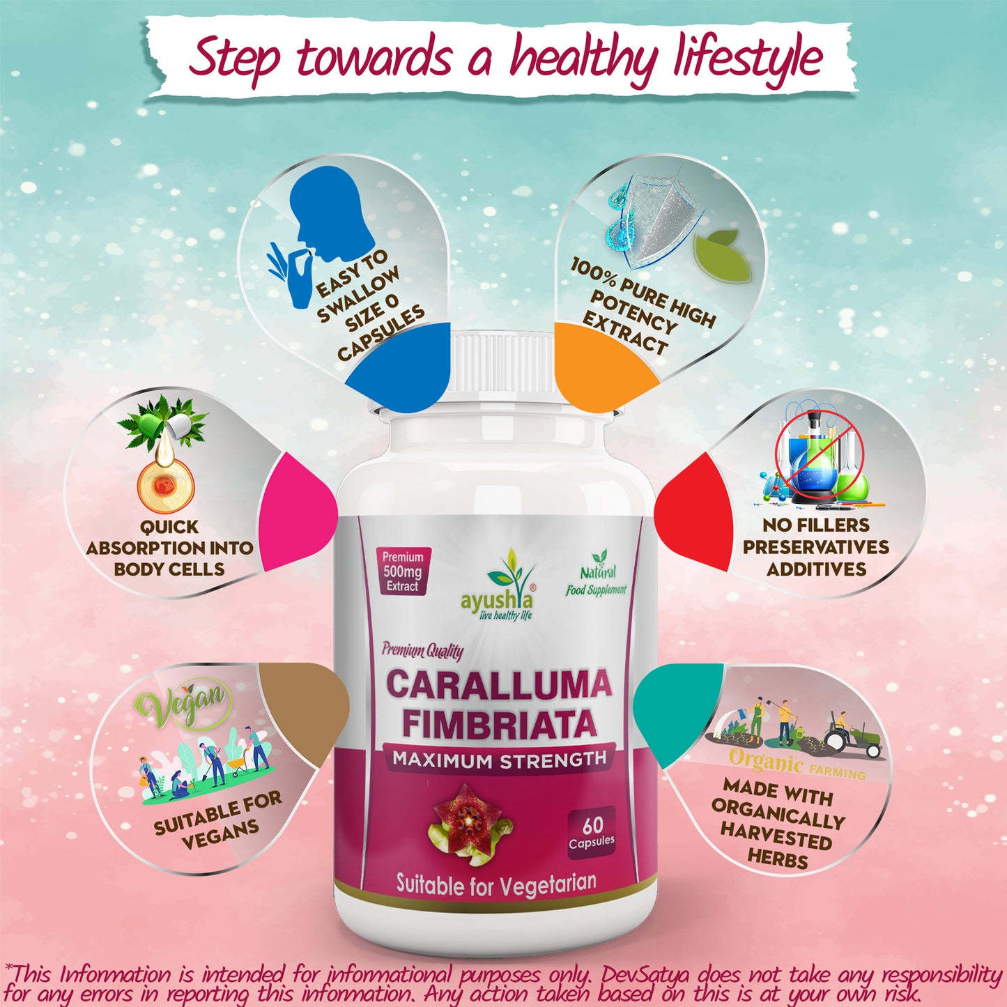 Caralluma Fimbriata Capsule Potency Organic