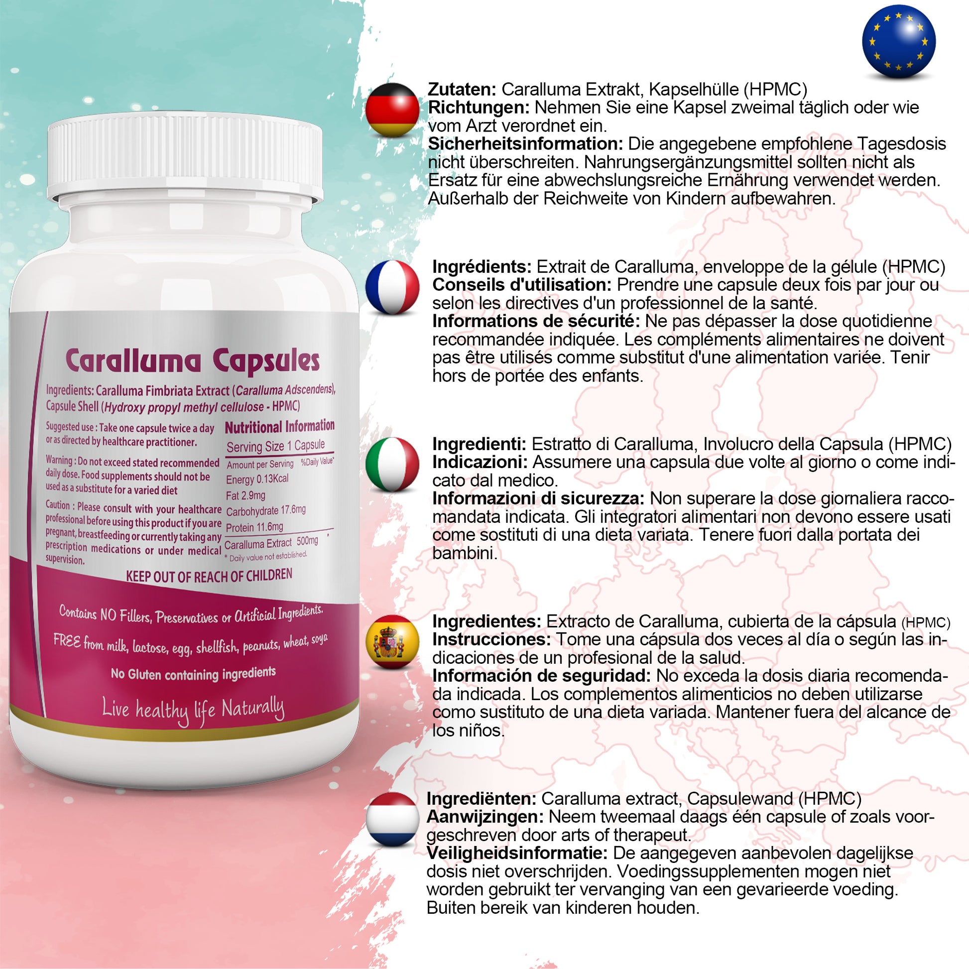 Caralluma Fimbriata Capsule EU Certified