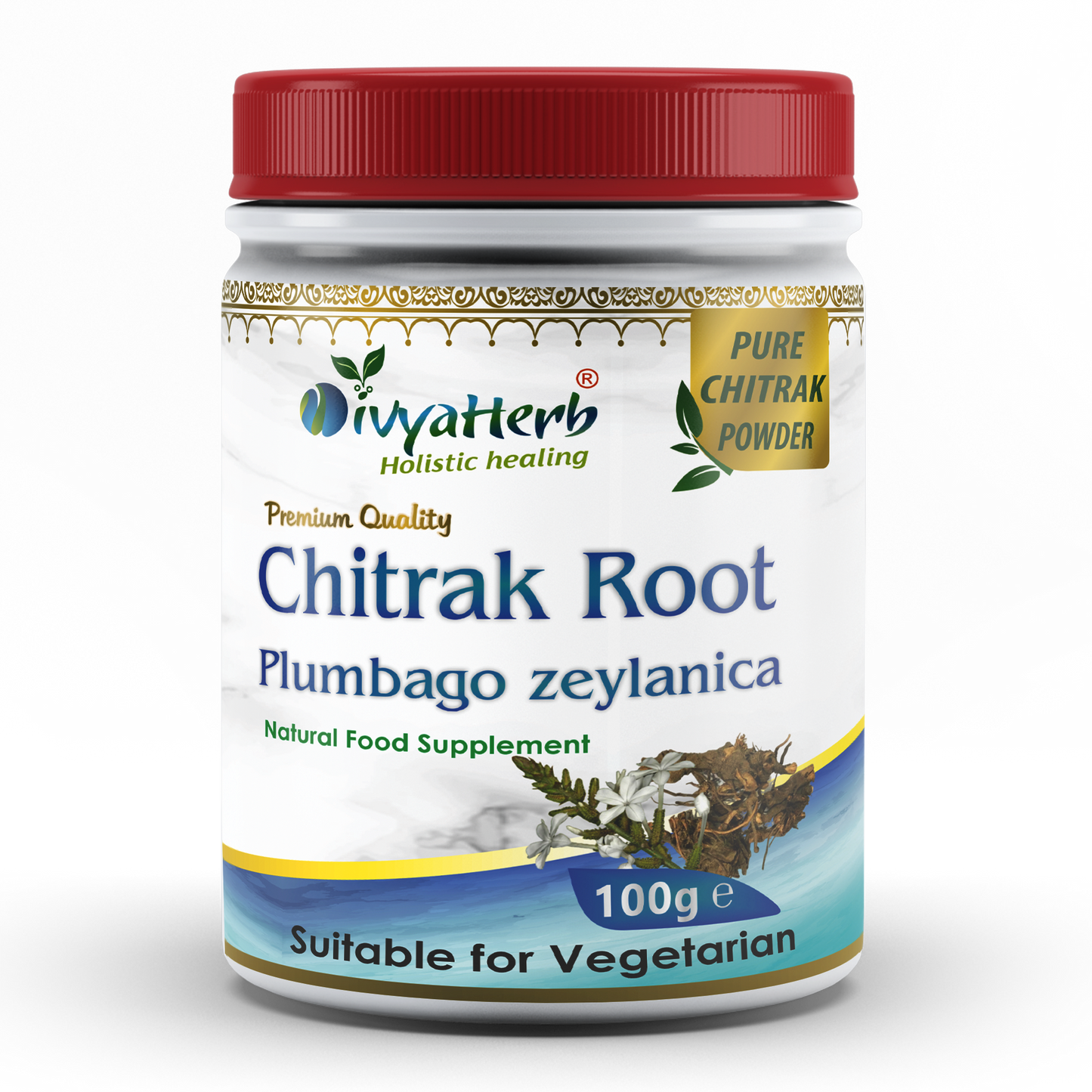 Chitrak Powder Plumbago zeylanica