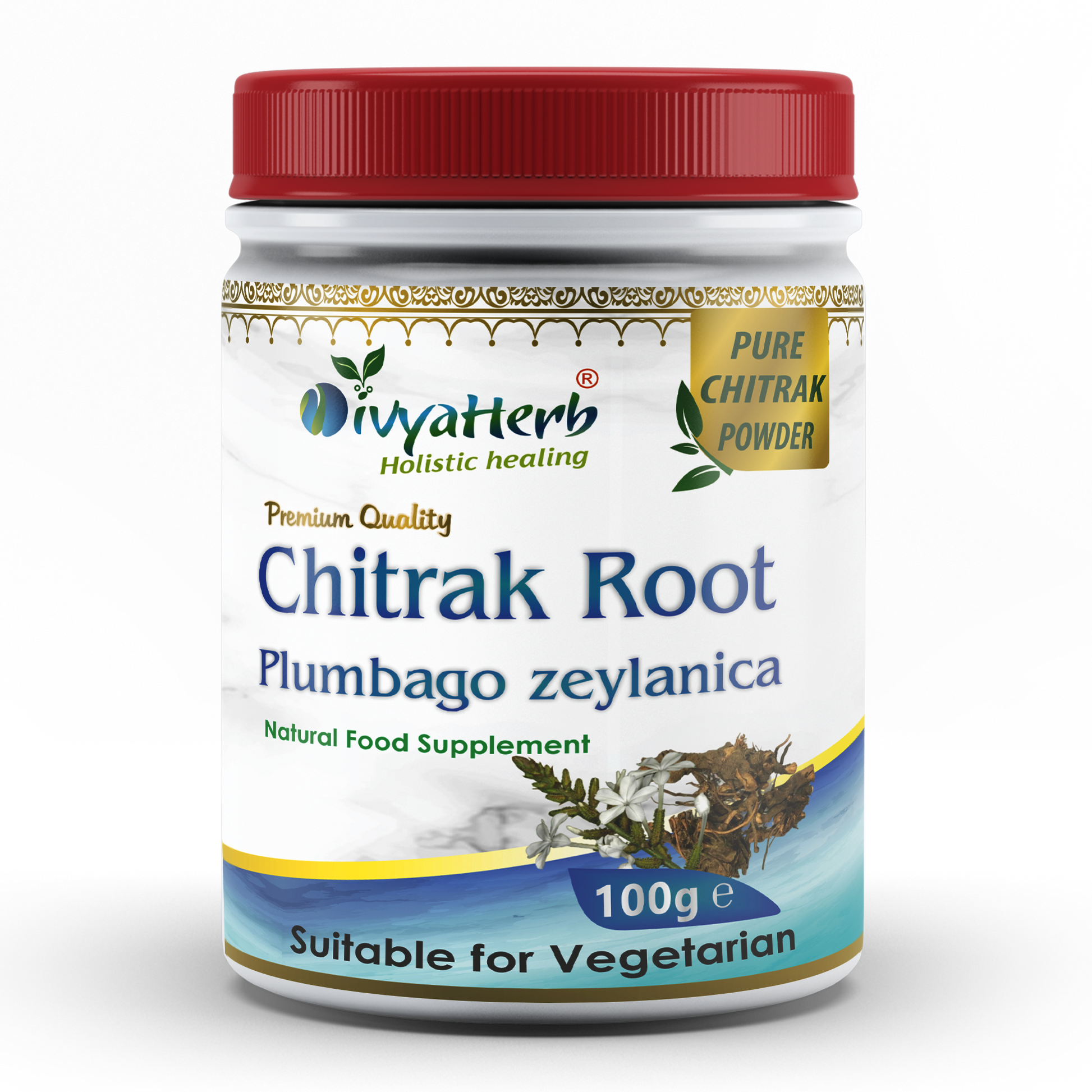 Chitrak Powder Plumbago zeylanica