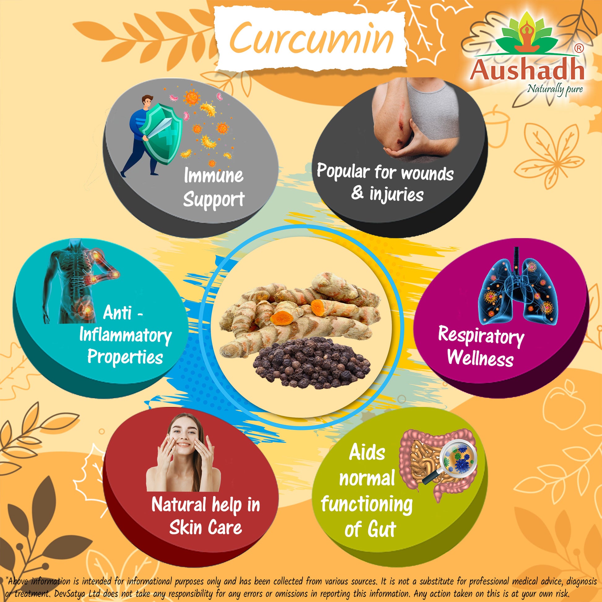 Curcumin Turmeric Capsule with PiperineHerb Benefit