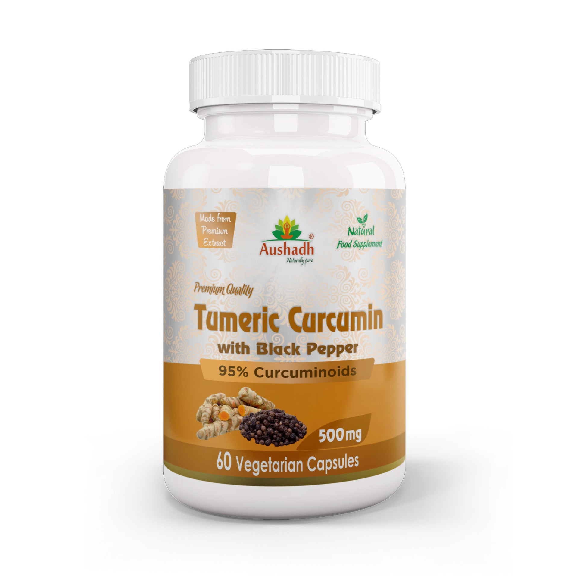 Curcumin Turmeric Capsule with Piperine