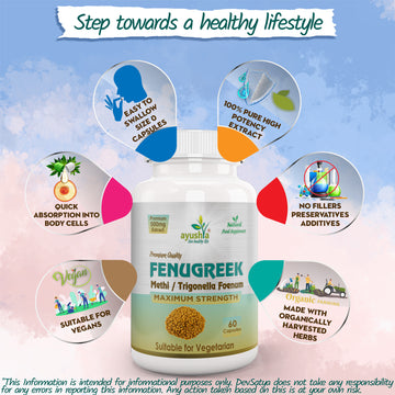 Fenugreek Capsule Potency Organic