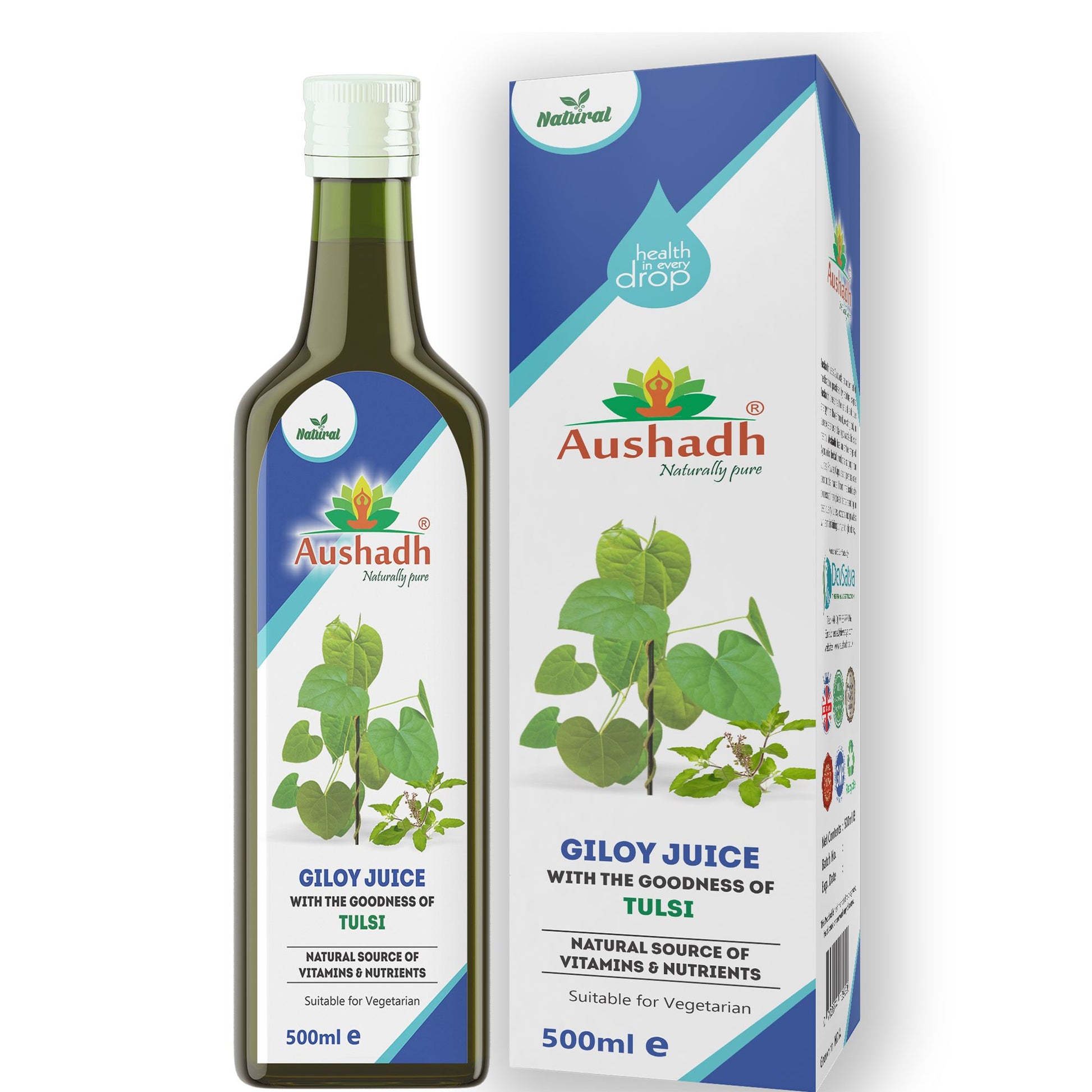 Giloy Juice with the goodness of Tulsi