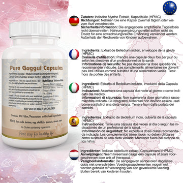 Pure Guggul Capsule EU Certified