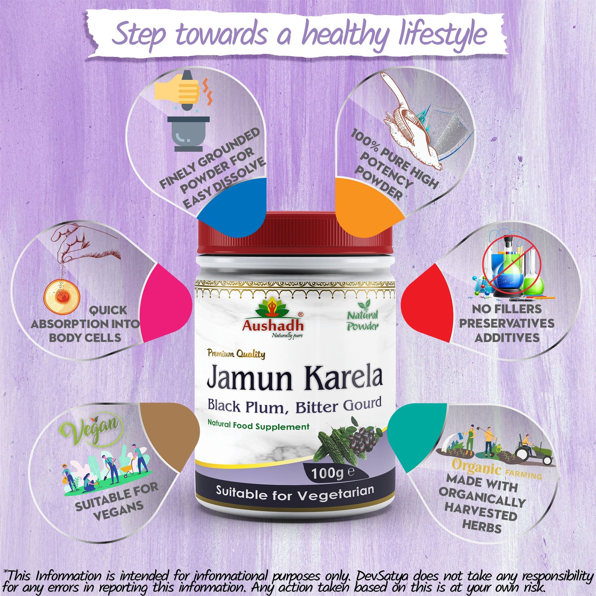 Jamun Karela Powder Potency Organic