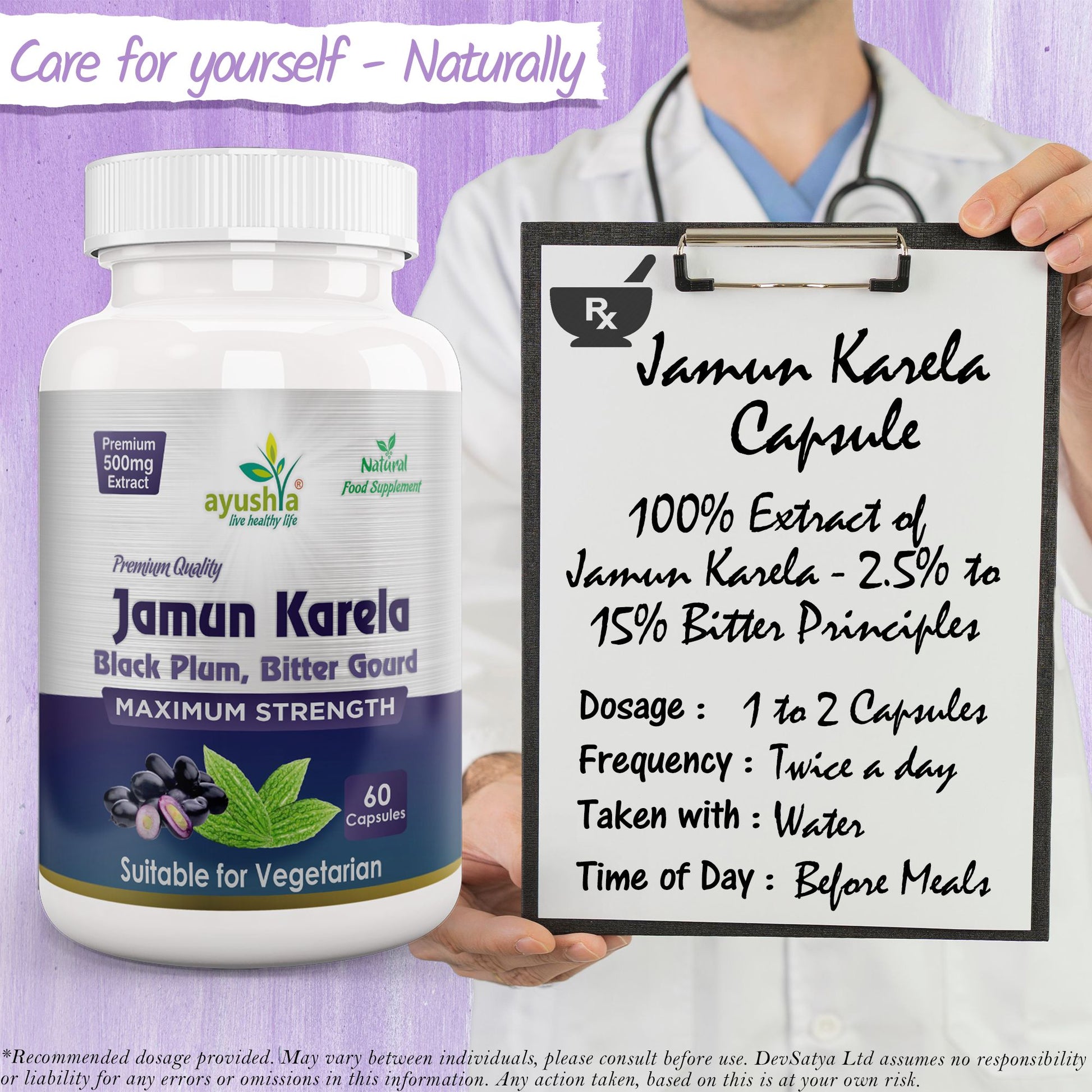 Jamun Karela Capsule Prescription