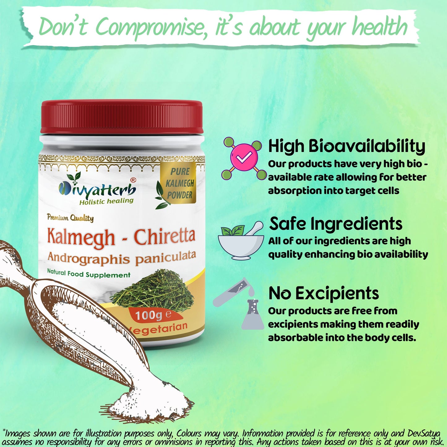 Kalmegh Powder Bioavailability