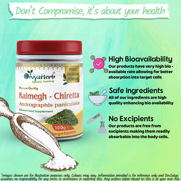 Kalmegh Powder Bioavailability