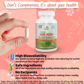 KarNeem Karela Neem Capsule Bioavailability