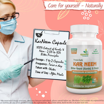 Capsule KarNeem (Karela Neem)