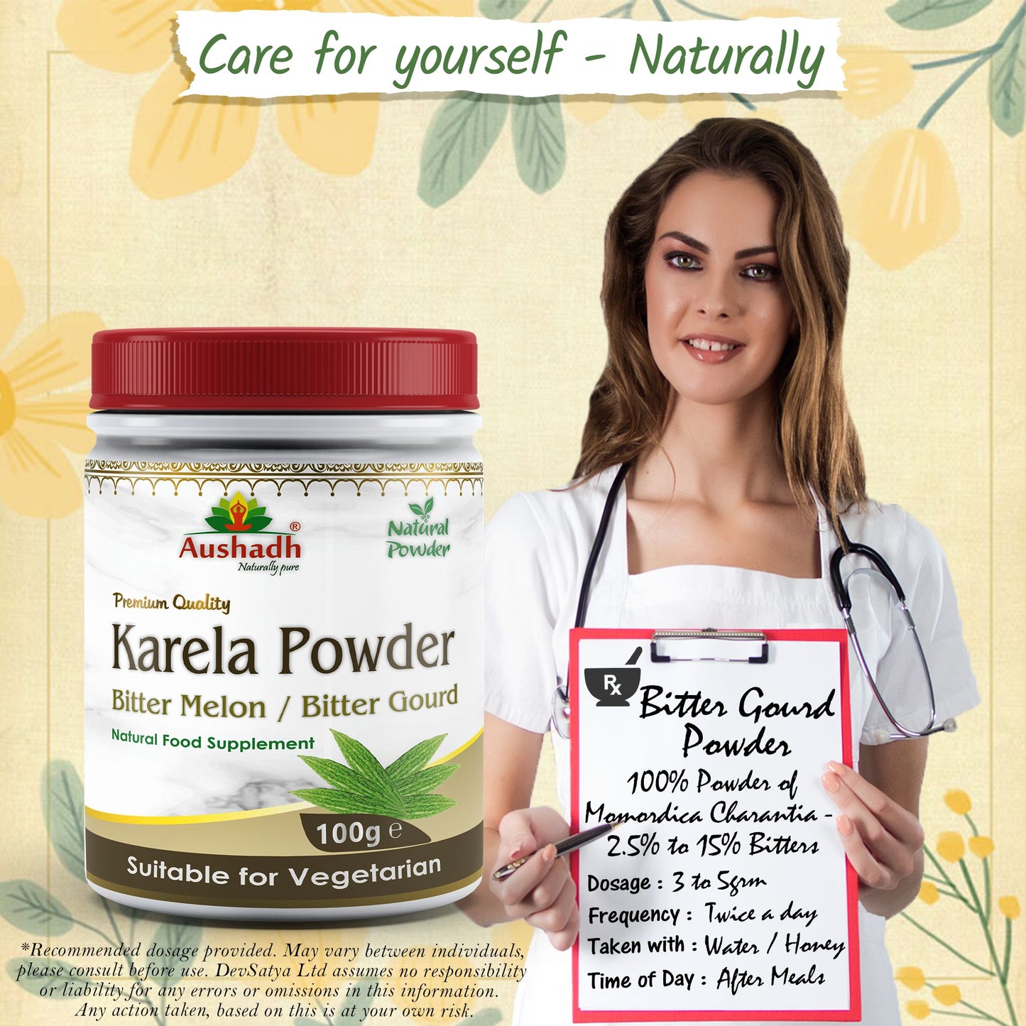 Bitter Gourd Karela Powder Prescription