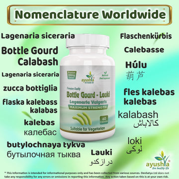 Capsule de gourde en bouteille Lauki Calabase
