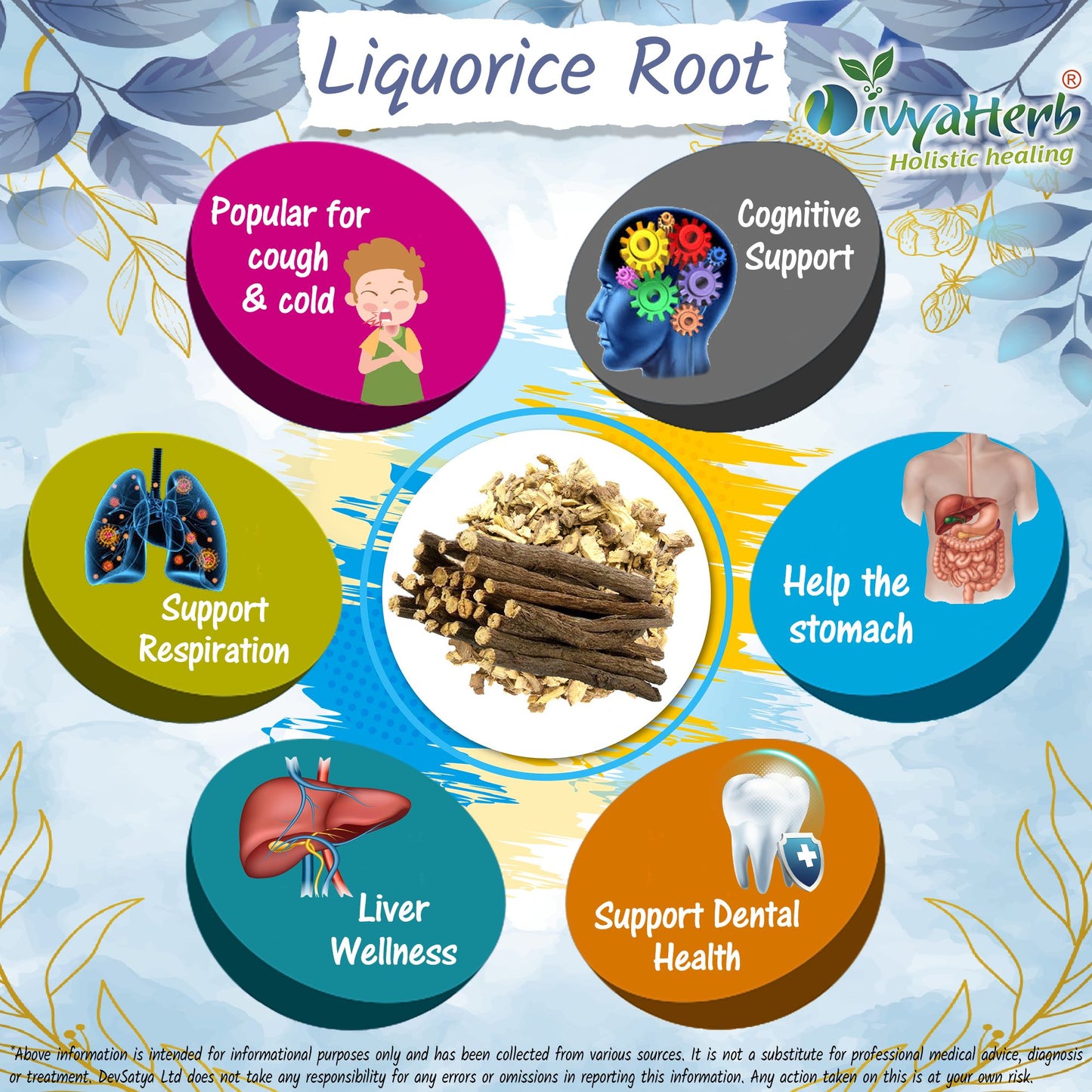 Liquorice Root Powder Yastimadhu Mulethi Jethimadh Herb Benefit