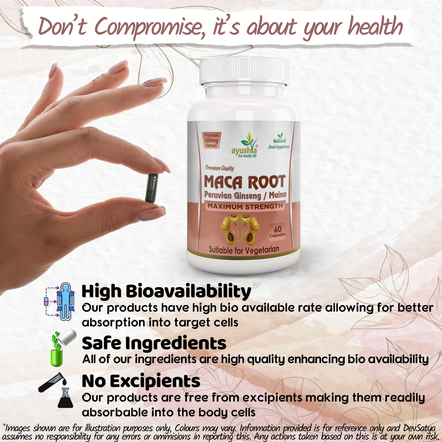 Maca Root Capsule Bioavailability