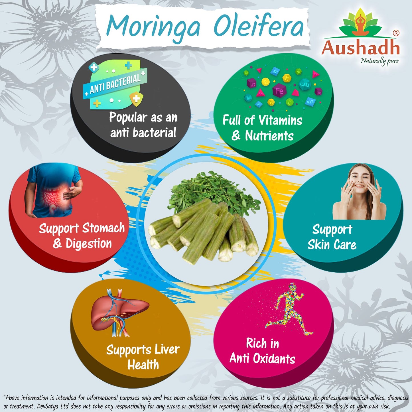 Moringa Oleifera Drumstick Powder Herb Benefit