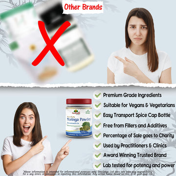 Aushadh Moringa Powder 100 gram - Daily Vitality Support