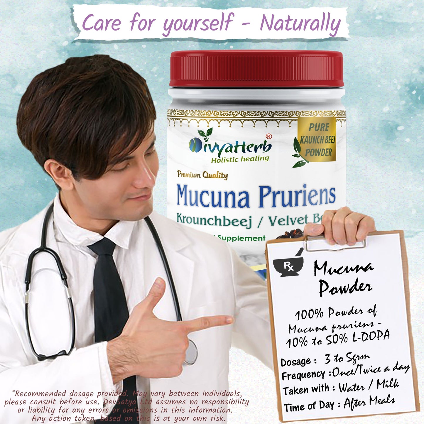 Mucuna Pruriens Powder Prescription