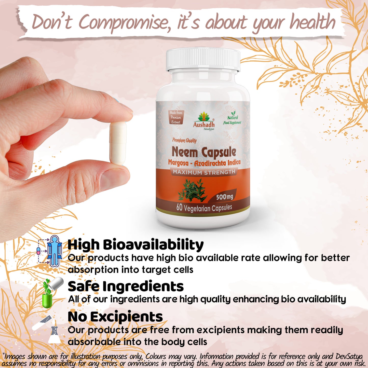 Neem Margosa Capsule Bioavailability