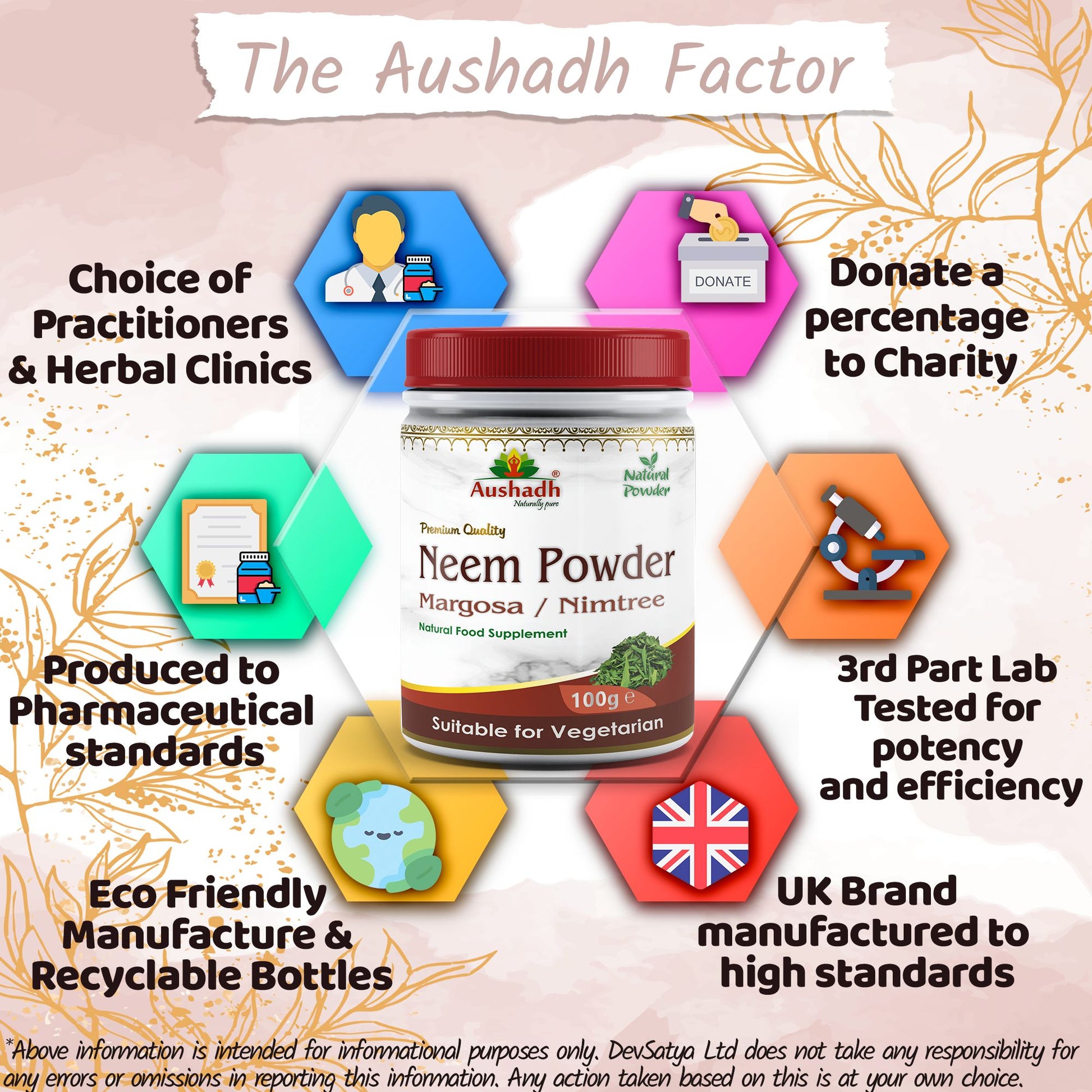 Neem Margosa Powder Why DevSatya Aushadh Ayushya DvyaHerb