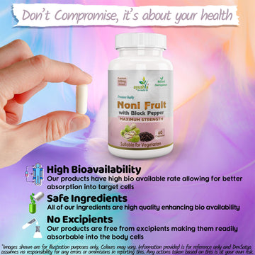 Capsule de Noni au Poivre Noir