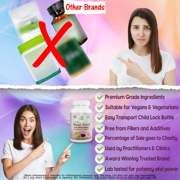 Capsule de Noni au Poivre Noir