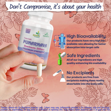 Capsule de Punarnava (Boerhavia Diffusa)