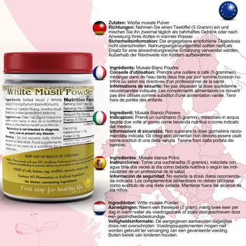 Aushadh Safed Musli Powder 100 gram - Daily Vitality Support